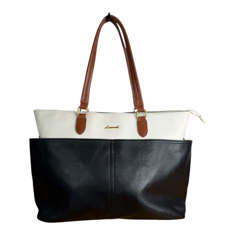 LOVEVOOK Laptop Tote Bag for Women, 15.6 inch Work Bag with Multi-Compartments